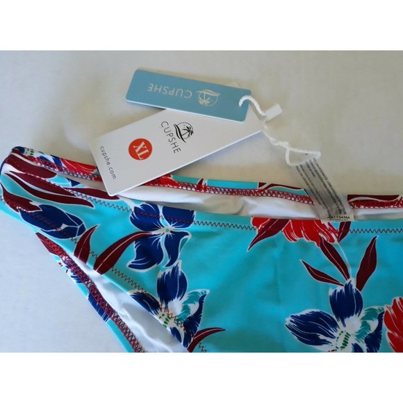 Bikini Bottom CUPSHE Women's size XL Hawaiian - Picture 6 of 6
